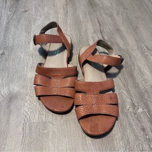 Brown Leather 👡 Naturalizer Sandals – Size 7.5